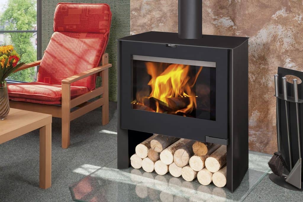 Krbová kamna Romotop Riano 01 černá, výkon 6 kW