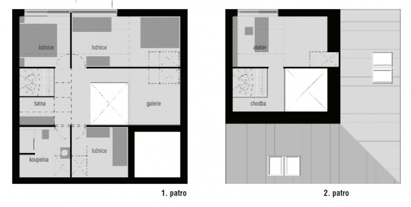 1. patro a 2. patro
