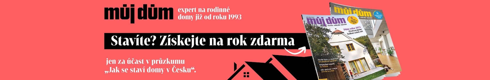 Můj dům — expert na rodinné domy již od roku 1993