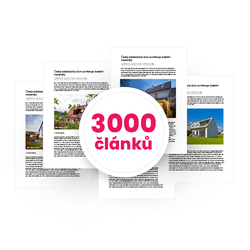 více než 3000 článků